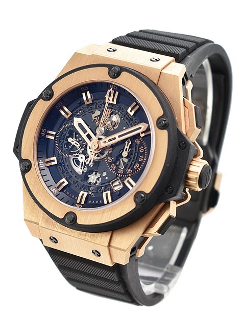 hublot king power unico rose gold|hublot king gold big bang.